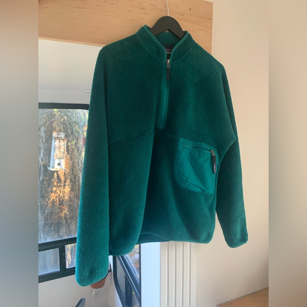 Patagonia Women’s Re-Tool 1/2 Zip Medium Borealis Green
